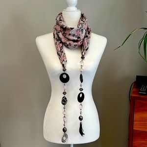 Embellished scarf